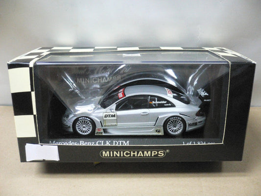 MINICHAMPS 1/43 MERCEDES-BENZ CLK COUPE DTM 2002 TEST CAR SCHNEIDER ALESI