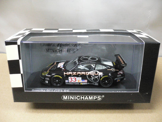 MINICHAMPS 1/43 PORSCHE 911 GT3-RS SEBRING 12HRS. 2003 PUMPELLY LALLY IVANKOVICH #33