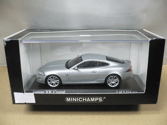 MINICHAMPS 1/43 JAGUAR XK COUPE 2006 SILVER