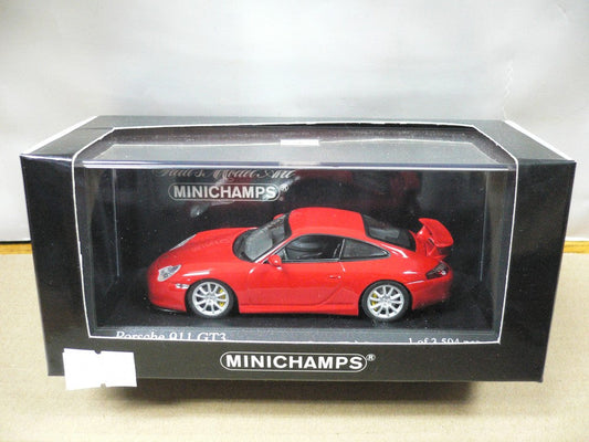 MINICHAMPS 1/43 PORSCHE 911 GT3 2003 RED