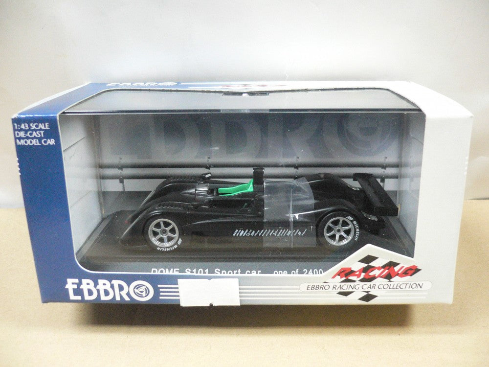 EBBRO 1/43 DOME S101 TEST CAR BLACK