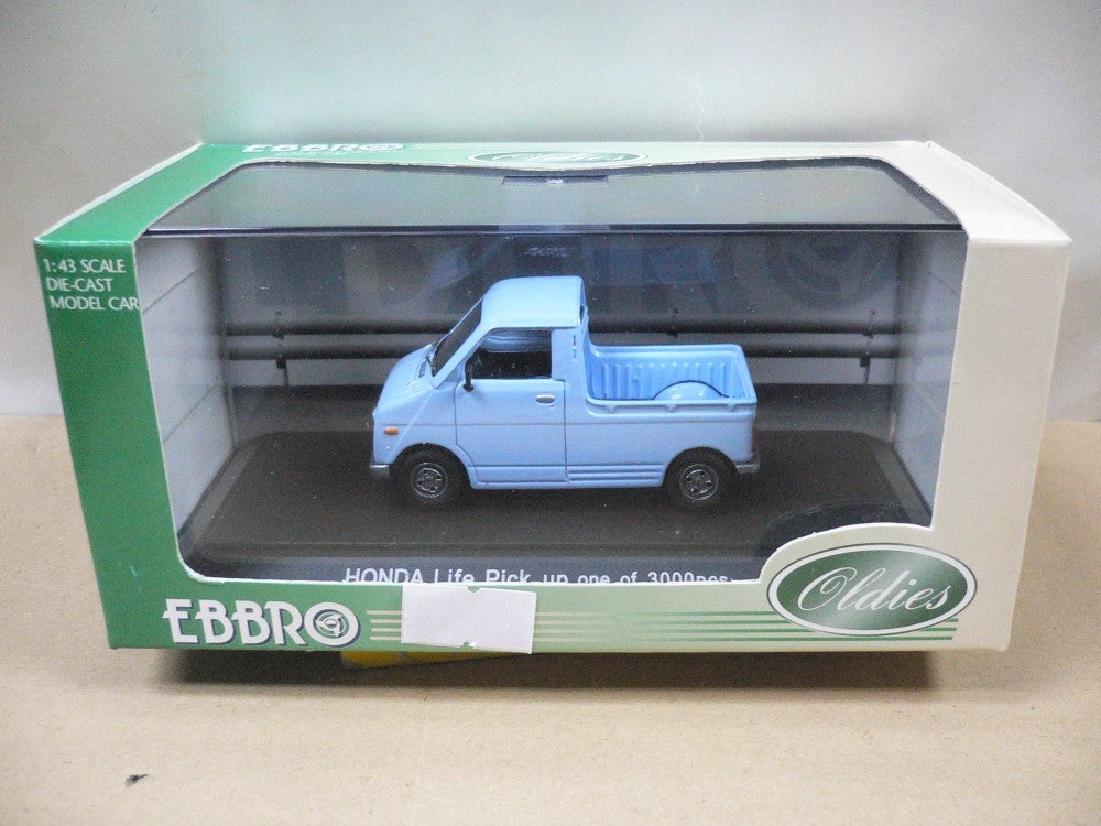 EBBRO 1/43 HONDA LIFE PICK UP BLUE