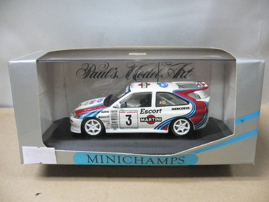 MINICHAMPS 1/43 FORD ESCORT MARTINI CUNICO EVANGELISTI 1st MILLE MIGLIA 1995 #3