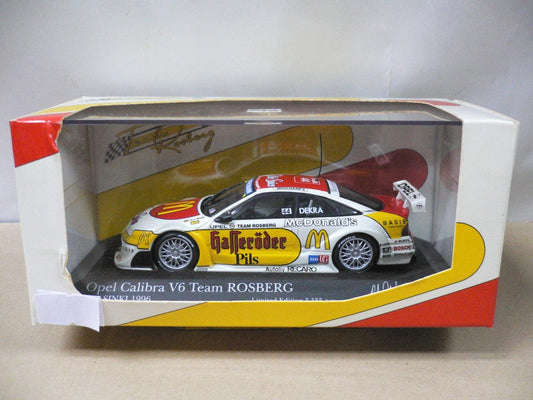 MINICHAMPS 1/43 OPEL CALIBRA McDonald's TEAM ROSBERG JJLehto #44