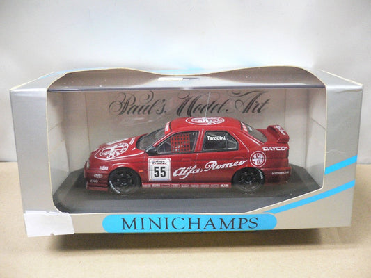 MINICHAMPS 1/43 ALFA ROMEO 1994 BTCC G.TARQUINI BRITISH CHAMPION #55