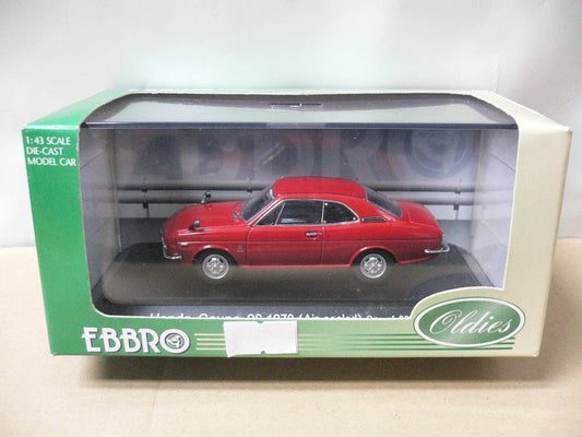 EBBRO 1/43 HONDA COUPE 9S 1970 AIR COOLLED RED
