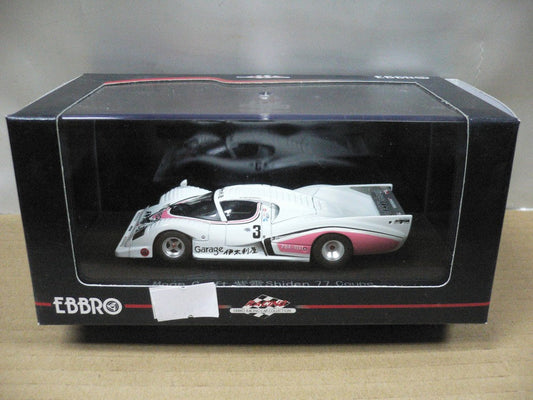 EBBRO 1/43 MOON CRAFT SHIDEN 77 COUPE #3 WHITE