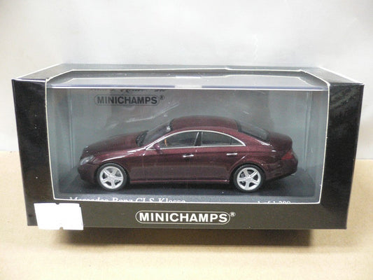 MINICHAMPS 1/43 MERCEDES-BENZ CLS-CLASS 2004 RED METALLIC