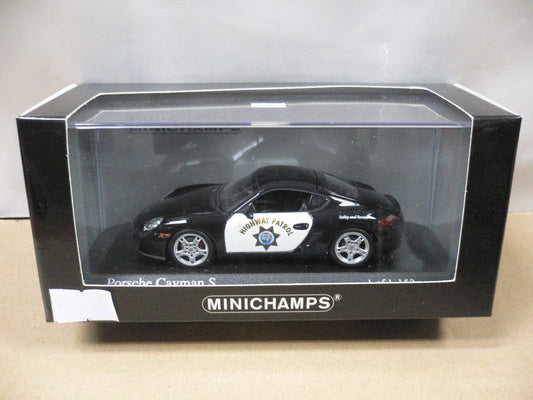 MINICHAMPS 1/43 PORSCHE CAYMAN HIGHWAY PATROL 2007 Highway Patrol