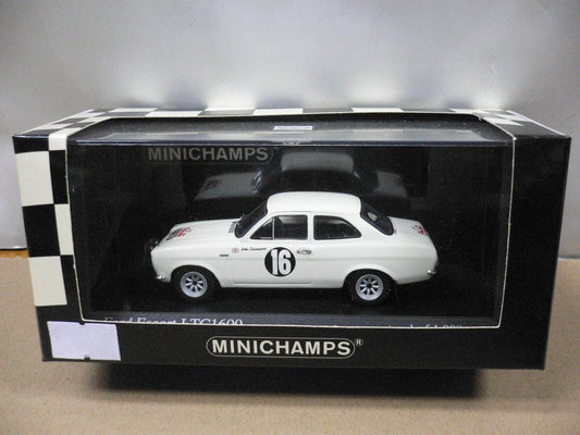 MINICHAMPS 1/43 FORD ESCORT I RS1600 SAN REMO RALLY 1968 WINNERS ANDERSSON DAVENPORT #16