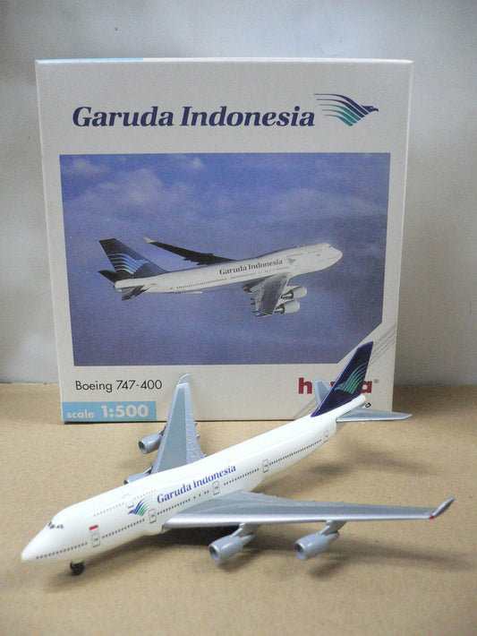 HERPA WINGS 1/500 GARUDA INDONESIA BOEING 747-400