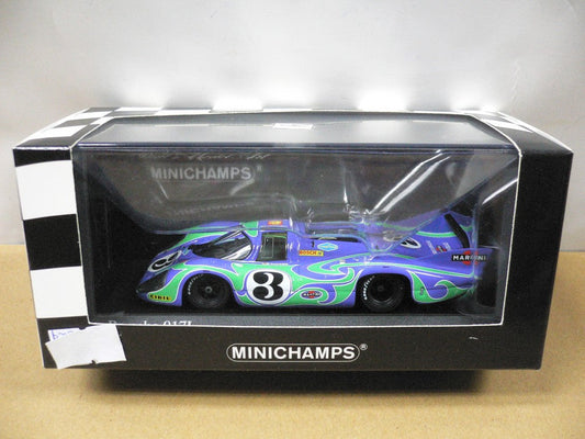 MINICHAMPS 1/43 PORSCHE 917L "Hippie" 2nd PLACE 24h Le Mans 1970 LARROUSSE KAUHSEN #3