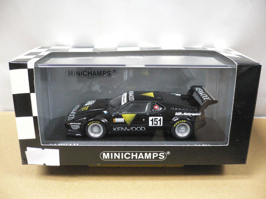 MINICHAMPS 1/43 BMW M1 PROCAR ADAC 1000KM 1986 KRANKENBERG GALL BECKER #151