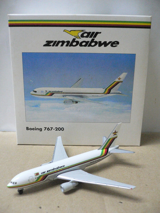 HERPA WINGS 1/500 AIR ZIMBABWE BOEING 767-200ER