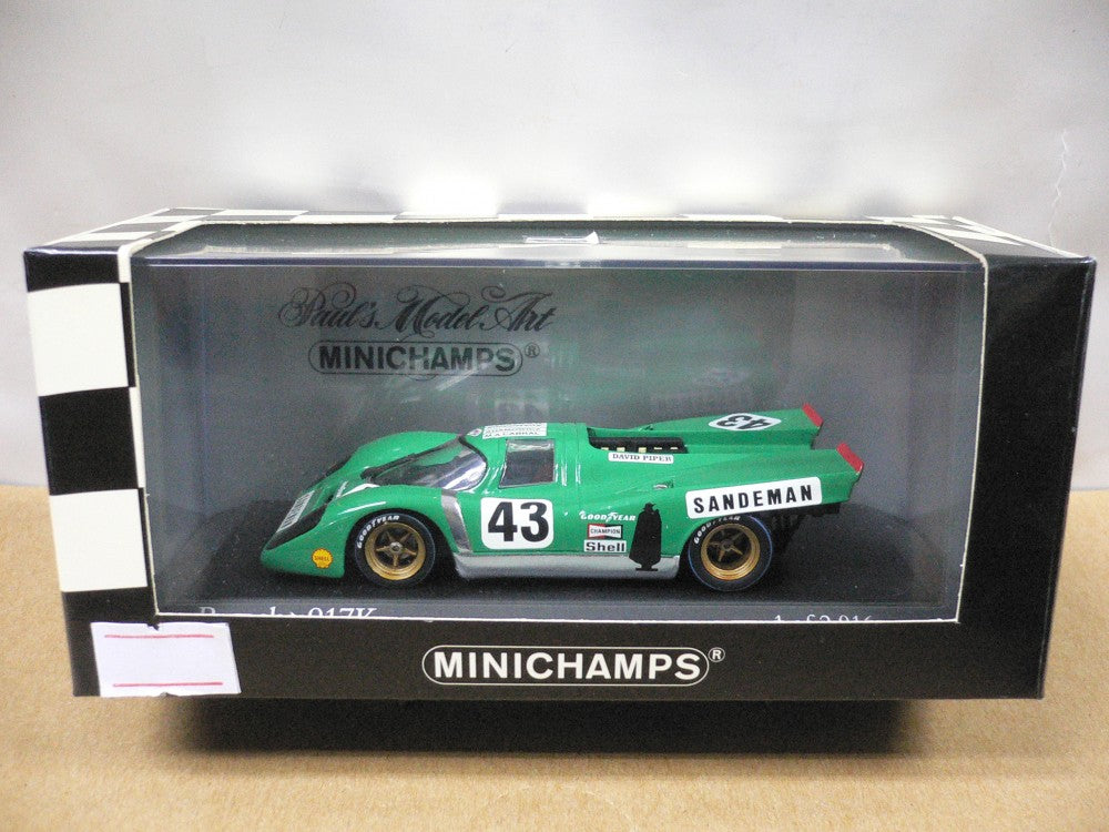 MINICHAMPS 1/43 PORSCHE 917K 6 HOURS WATKINS GLEN 1971 #43