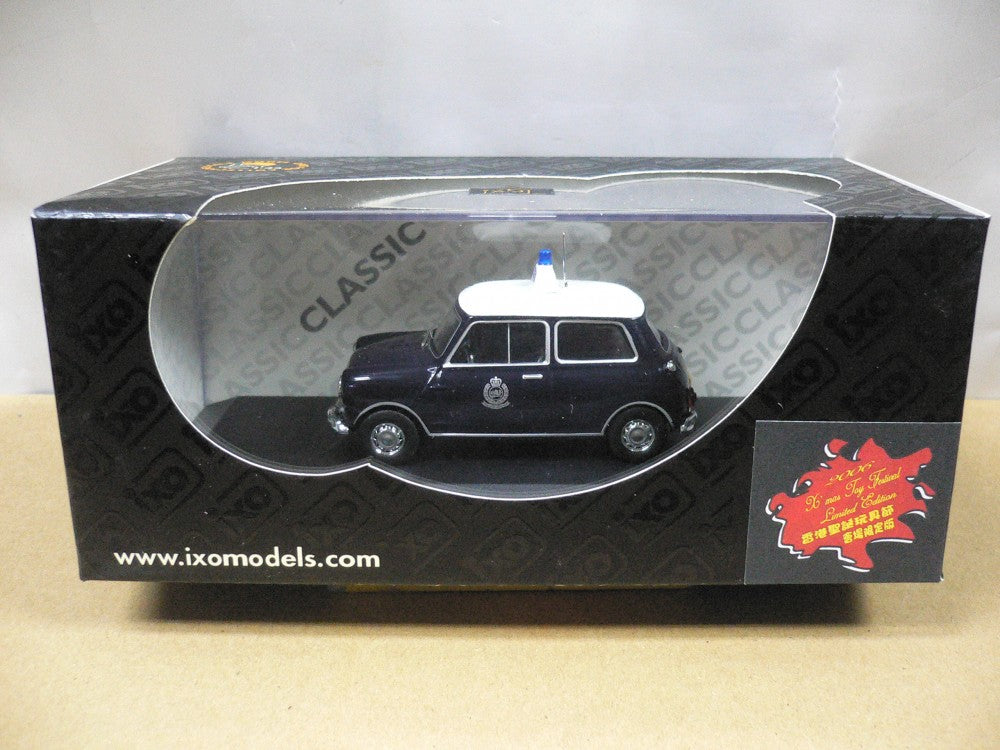 IXO 1/43 MINI COOPER HONG KONG POLICE