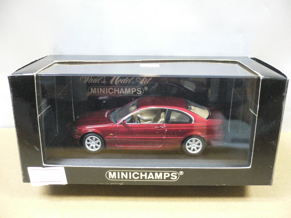 MINICHAMPS 1/43 BMW 318Ci 1999 SIENNA RED