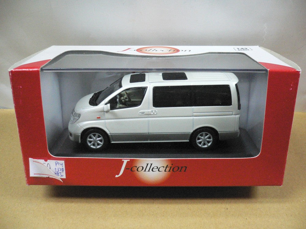 KYOSHO JCOLLECTION 1/43 NISSAN ELGRAND PEARL WHITE