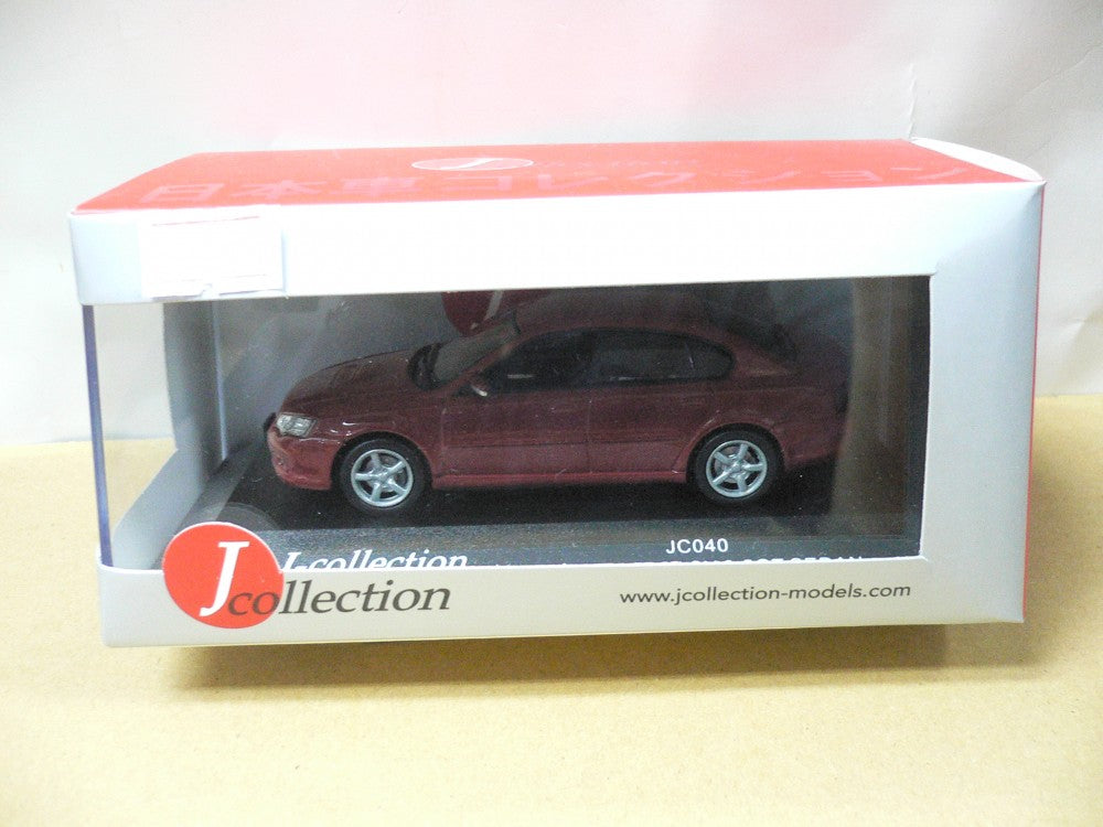 JCOLLECTION 1/43 SUBARU LEGACY 3.5GT SEDAN RED
