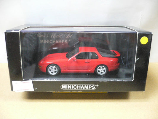 MINICHAMPS 1/43 PORSCHE 968 CS 1993 RED