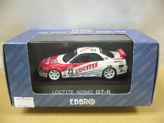 EBBRO 1/43 NISSAN LOCTITE NISMO GT-R #23
