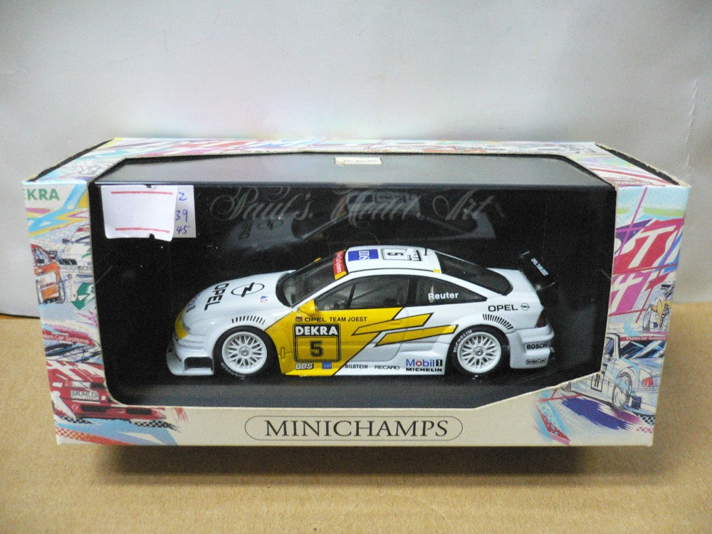 MINICHAMPS 1/43 OPEL CALIBRA V6 4X4 DTM 1994 JOEST RACING M.REUTER #5