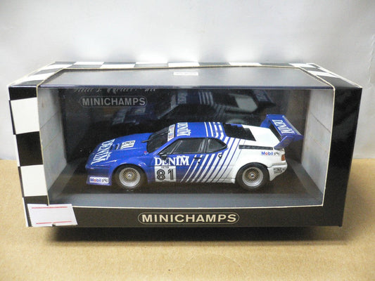MINICHAMPS 1/43 BMW M1 DENIM H.HEYER #81