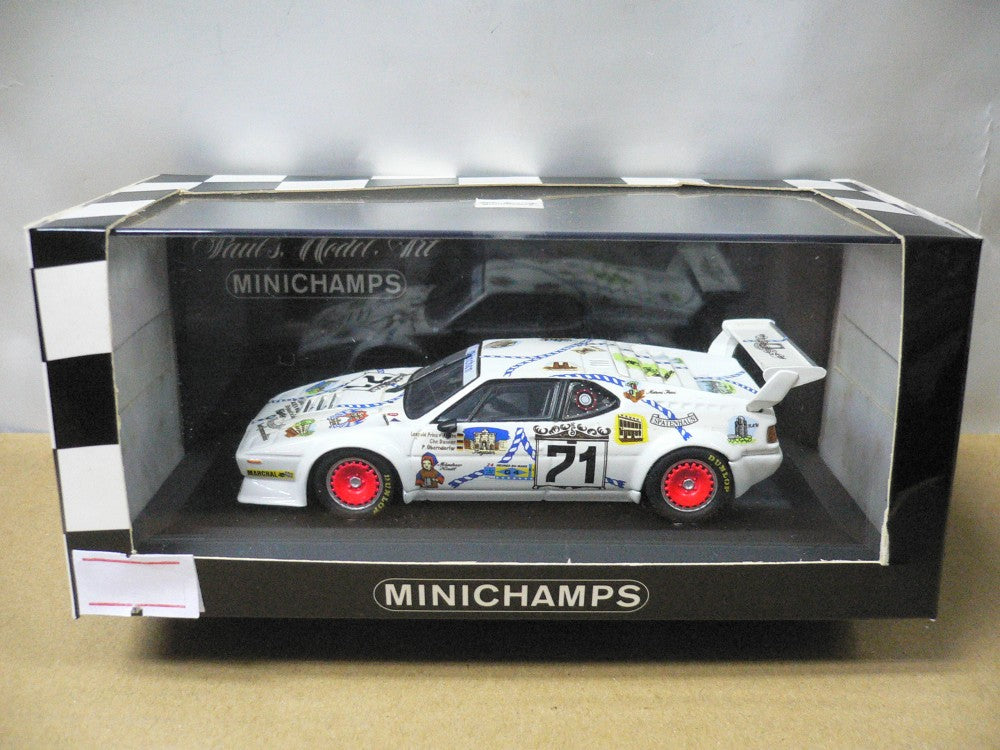 MINICHAMPS 1/43 BMW M1 LE MANS 1981 #71