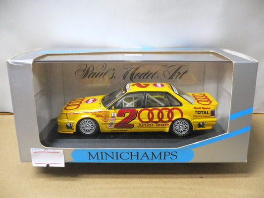 MINICHAMPS 1/43 AUDI V8 QUATTRO EVO BELGIAN PROCAR 1993 HEMROULLE #2