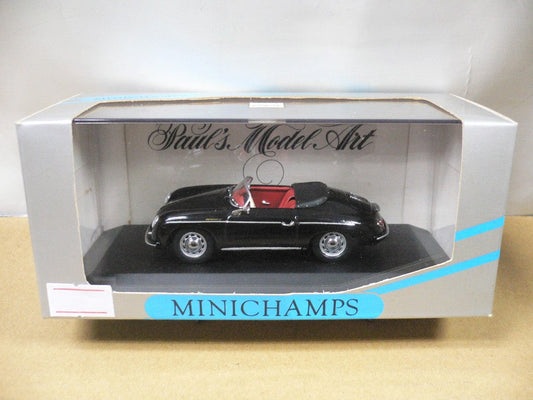 MINICHAMPS 1/43 PORSCHE 356 A SPEEDSTER 1956 BLACK