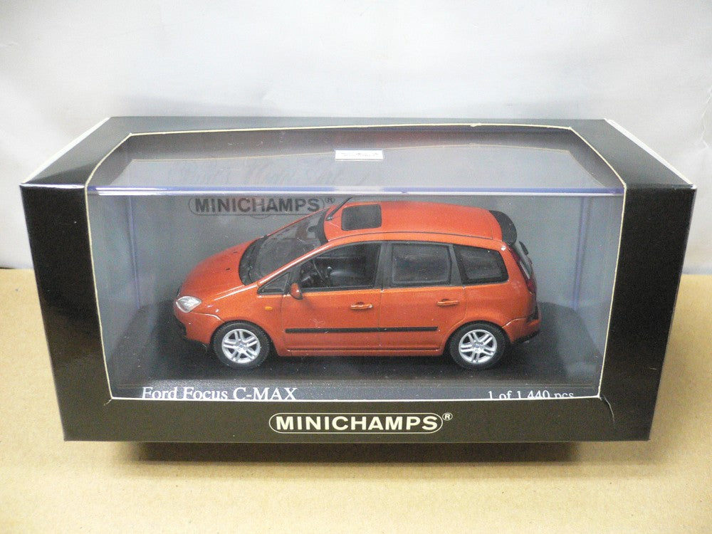 MINICHAMPS 1/43 FORD FOCUS C-MAX 2003 ORANGE METALLIC