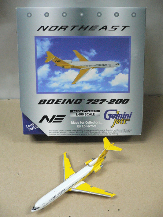 GEMINI JETS 1/400 NORTHEAST AIRLINES BOEING 727-200 N1645