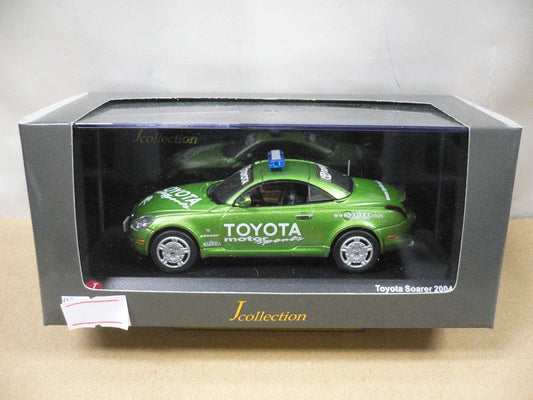 KYOSHO JCOLLECTION 1/43 TOYOTA SOARER 2004 TOYOTA MOTORS SPORT PACE CAR GREEN