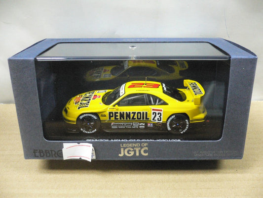EBBRO 1/43 NISSAN PENNZOIL NISMO GT-R R33 JGTC 1998 YELLOW #23