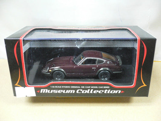 KYOSHO 1/43 NISSAN FAIRLADY 240ZG WIDE WHEEL MAROON