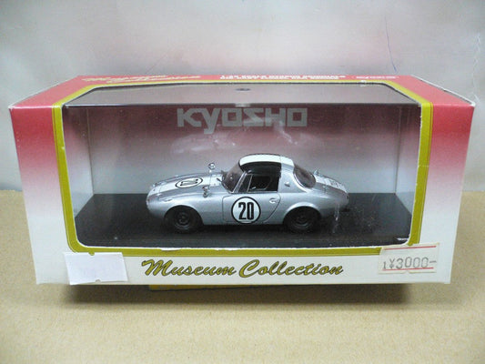 KYOSHO 1/43 TOYOTA SPORTS S800 '65 SILVER #20