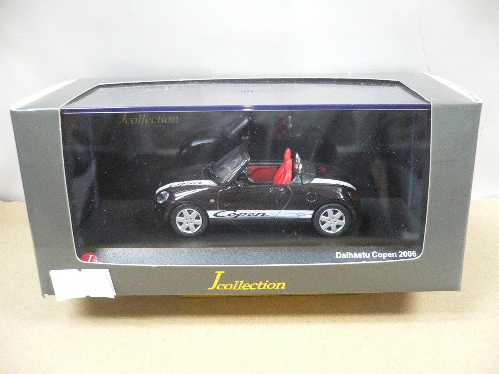 KYOSHO JCOLLECTION 1/43 DAIHATSU COPEN 2006 PURPLE WITH WHITE STRIPE