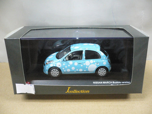 KYOSHO JCOLLECTION 1/43 NISSAN MARCH BUBBLE VERSION BLUE