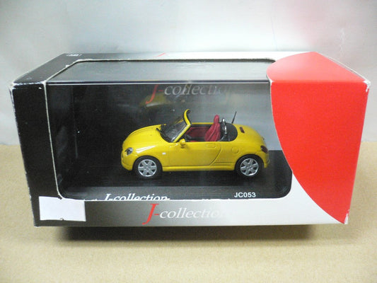 JCOLLECTION 1/43 DAIHATSU COPEN YELLOW