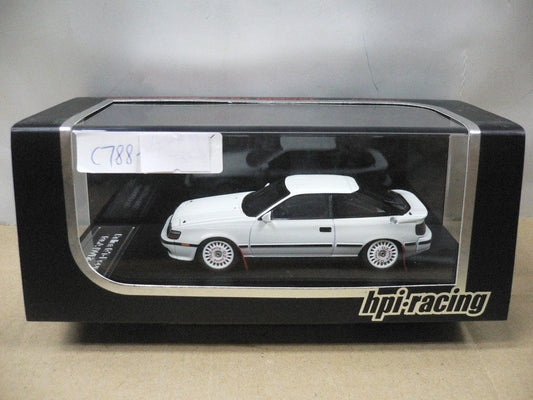 HPI 1/43 TOYOTA CELICA GT-FOUR PLAIN COLOR MODEL WHITE