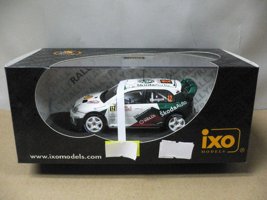 IXO 1/43 SKODA FABIA WRC RALLY MONTE CARLO 2005 A.Bengue C.Escudero #12