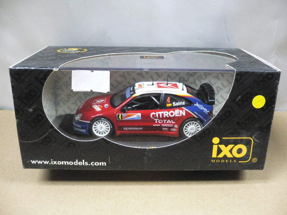 IXO 1/43 CITROEN XSARA WRC WINNER ARGENTINA 2004 C.SAINZ M.MARTI #4