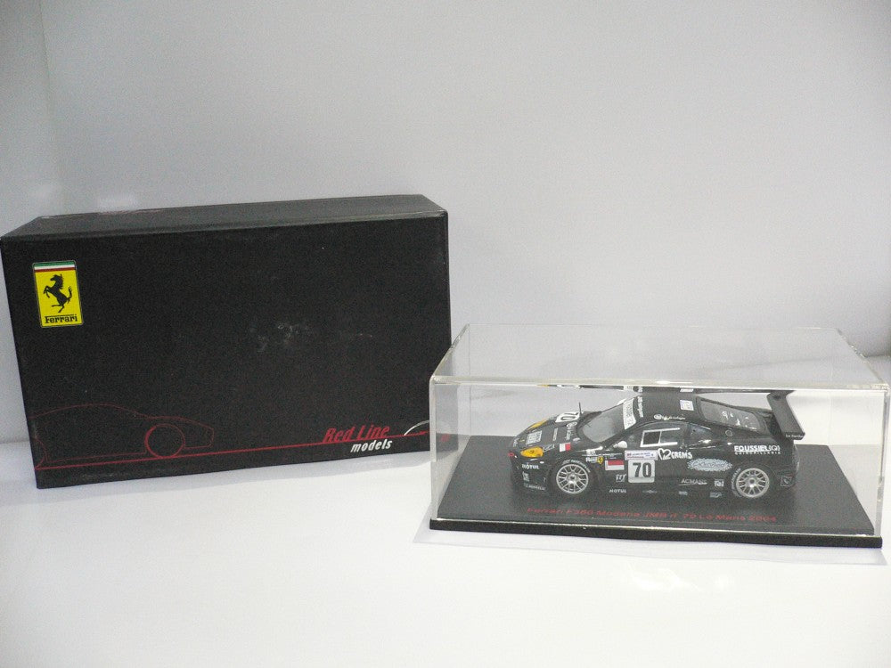 RED LINE 1/43 FERRARI F360 MODENA JMB #70 Le Mans 2004 RL024