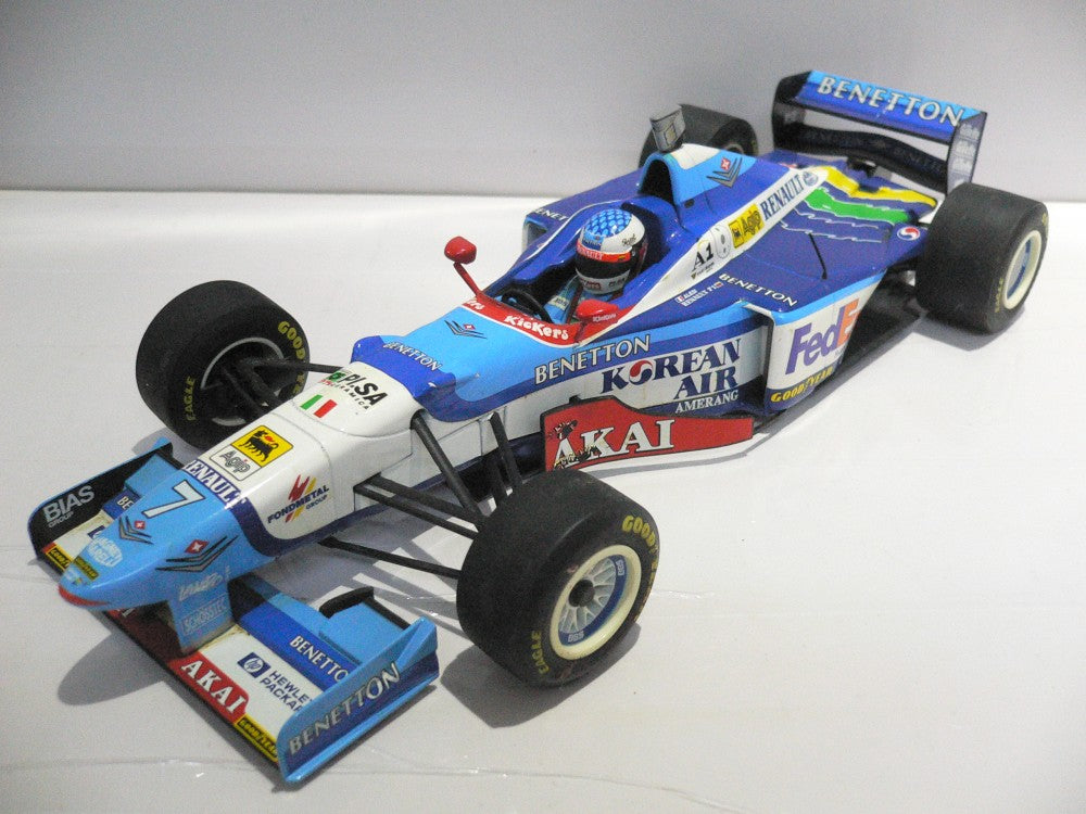 MINICHAMPS 1/18 BENETTON RENAULT B197 JEAN ALESI 1997 #7
