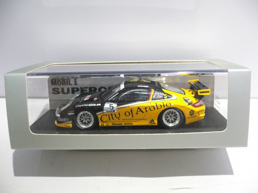 SPARK 1/43 PORSCHE 997 GT3 CUP PORSCHE MOBIL 1 SUPERCUP 2008 #5