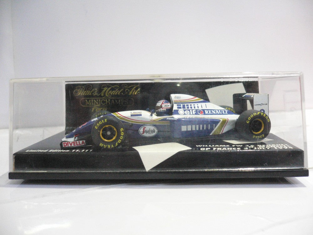 MINICHAMPS 1/43 WILLIAMS FW 16 RENAULT N.MANSELL GP FRANCE 3 JULY 1994 #2