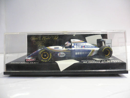 MINICHAMPS 1/43 WILLIAMS FW 16 RENAULT N.MANSELL GP FRANCE 3 JULY 1994 #2
