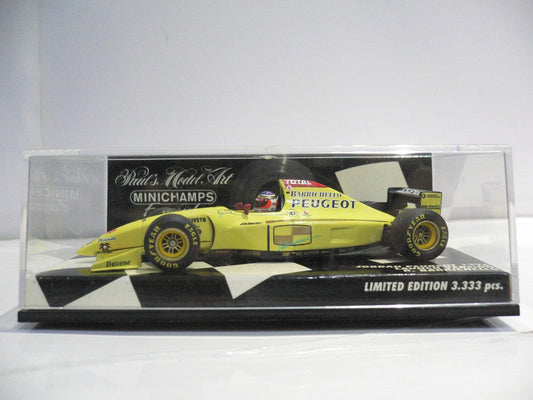 MINICHAMPS 1/43 JORDAN PEUGEOT 1996 LAUNCH VERSION R.BARRICHELLO #11