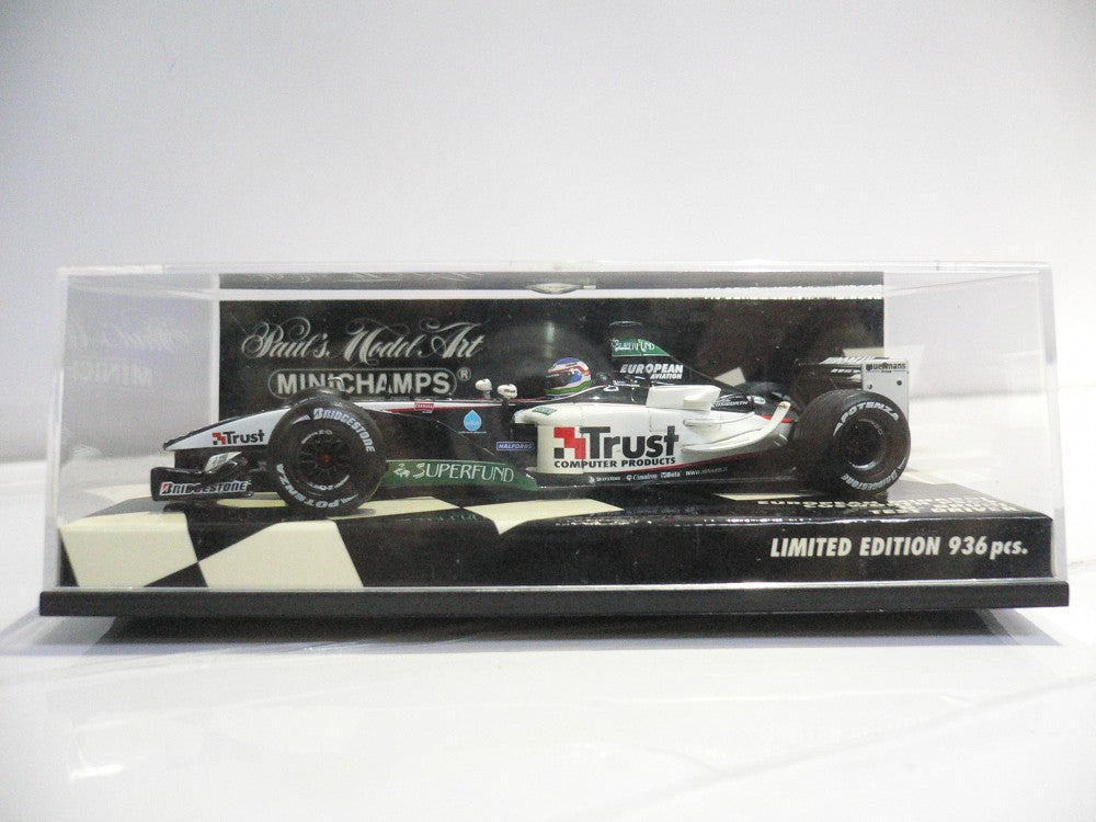 MINICHAMPS 1/43 EUROPEAN MINARDI COSWORTH PS03 G.BRUNI TEST DRIVER #39