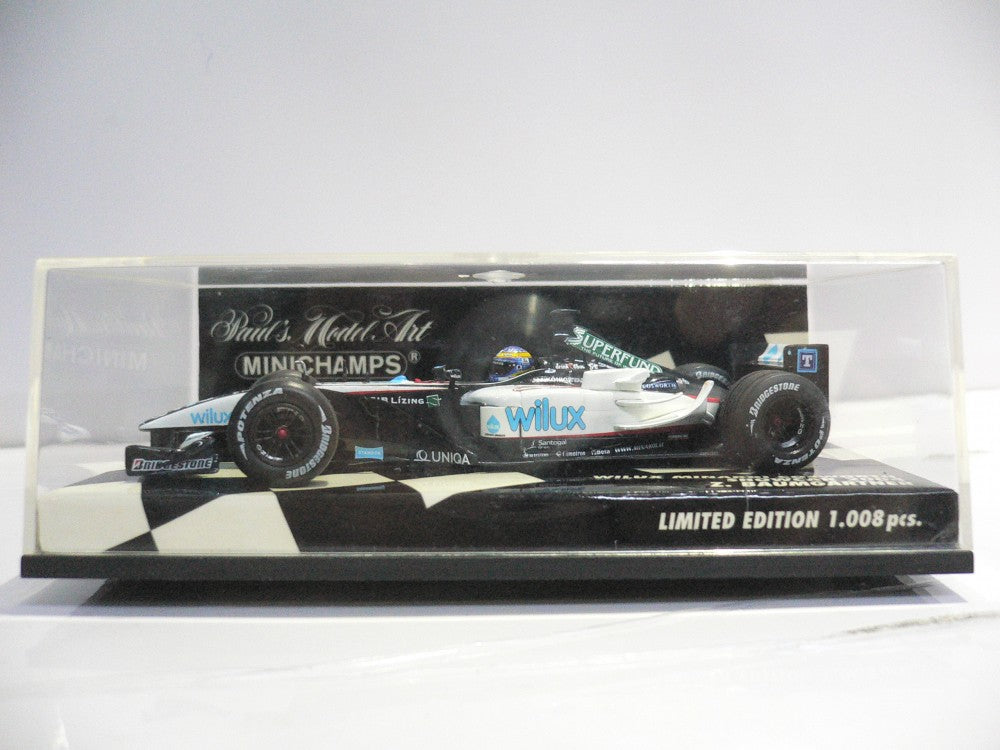 MINICHAMPS 1/43 WILUX MINARDI COSWORTH SHOWCAR Z.BAUMGARTNER 2004